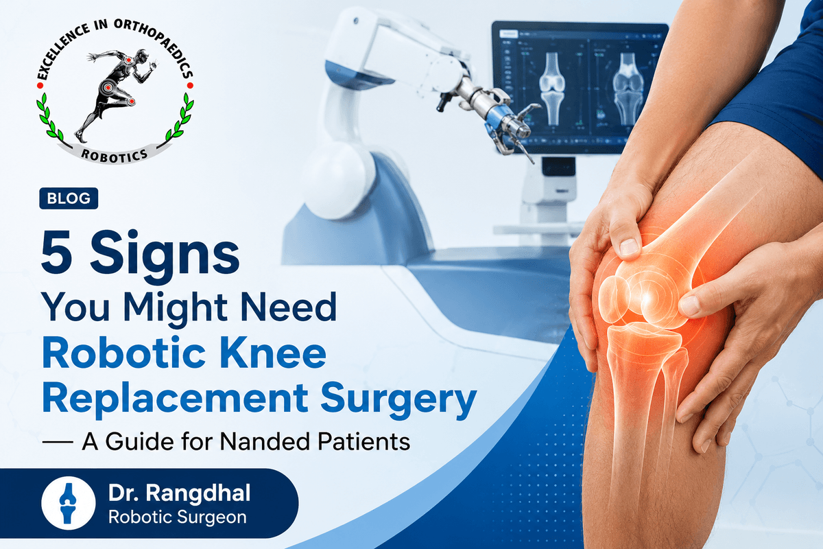 5 Signs You Might Need Robotic Knee Replacement Surgery — A Guide for Nanded Patients