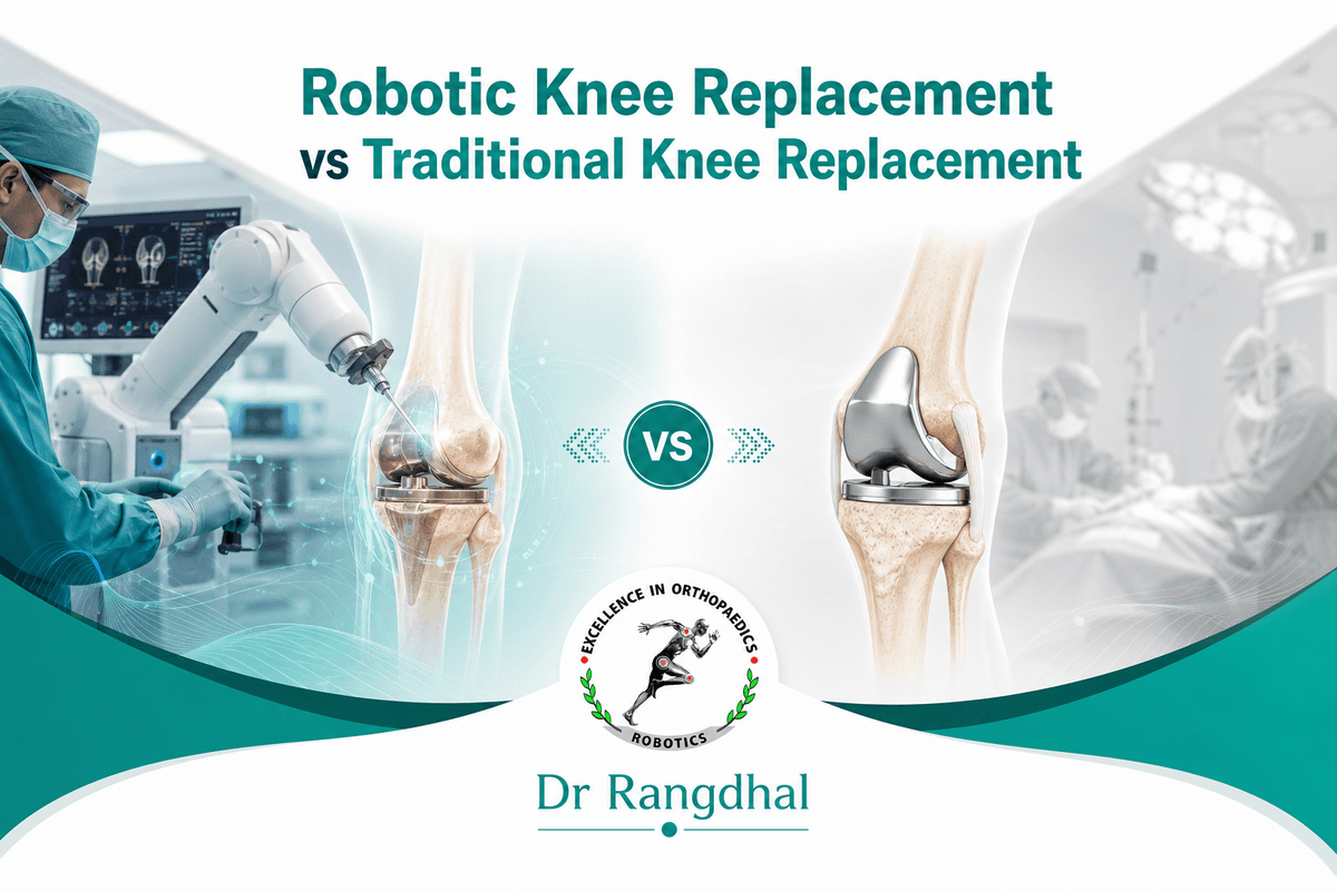 Robotic Knee Replacement vs Traditional Knee Replacement